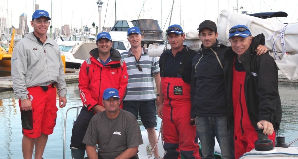 Ovlov crew winners of the the Inaugural NZ Marine Industry Sailing Challenge © MRX Yachting www.mrxyachting.co.nz